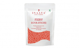 Inaaya Fiery Soya Sticks   Pack  160 grams